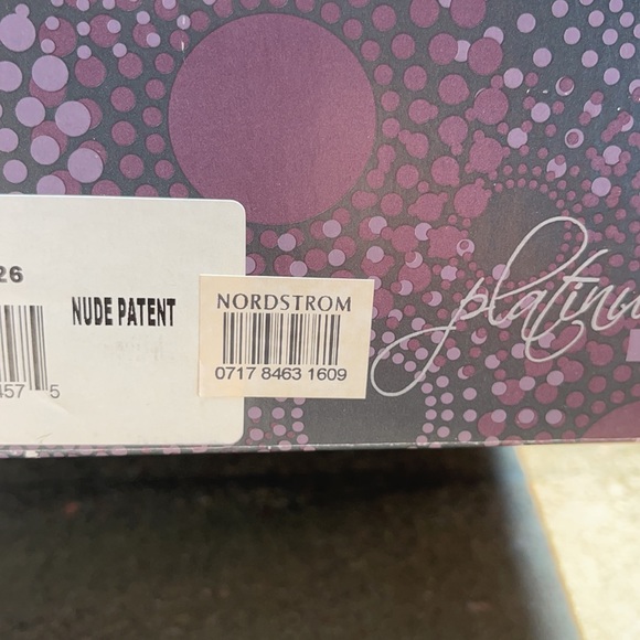 BP Platinum Twirl-Lea Sandal Nude Patent SZ 7 NWT - Picture 11 of 11